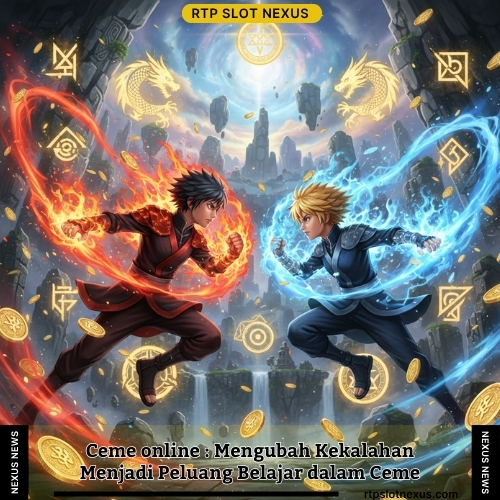 Ceme online : Mengubah Kekalahan Menjadi Peluang Belajar dalam Ceme