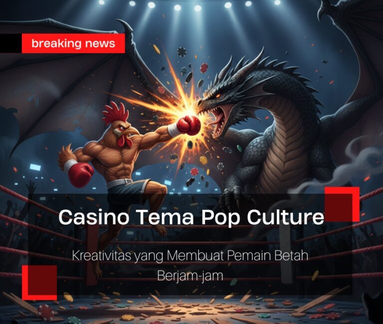 Casino Tema Pop Culture: Kreativitas yang Membuat Pemain Betah Berjam-jam