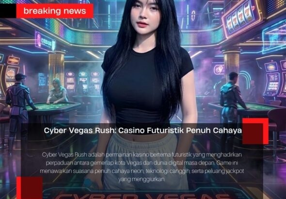 Casino Futuristik Penuh Cahaya