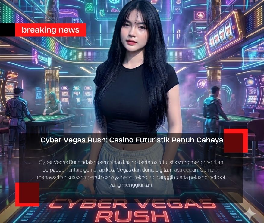 Casino Futuristik Penuh Cahaya